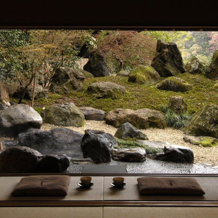 Zaborin Ryokan’s rooms look out on traditional Japanese gardens, instantly soothing the mind. Photo: Ryokan Collection
