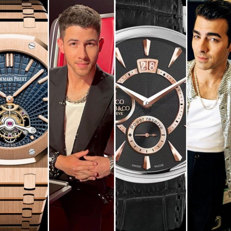 Kevin, Nick and Joe Jonas all boast incredible timepieces. Photos: @kevinjonas, @nickjonas, @joejonas/Instagram; Audemars Piguet; Jacob & Co