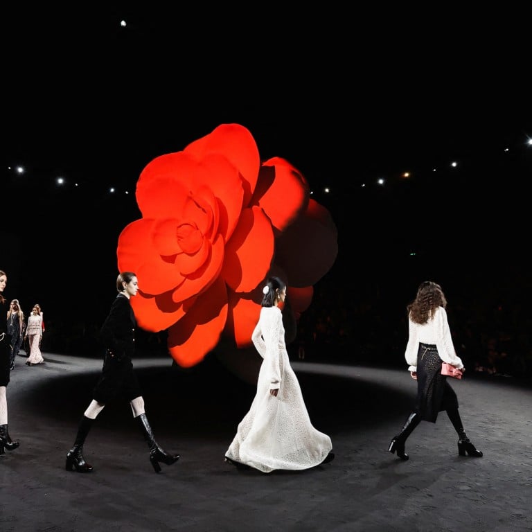 Models present creations by designer Virginie Viard, as part of her autumn/winter 2023-2024 women’s ready-to-wear collection show, for fashion house Chanel during Paris Fashion Week in Paris, France, on March 7. Photo: Reuters