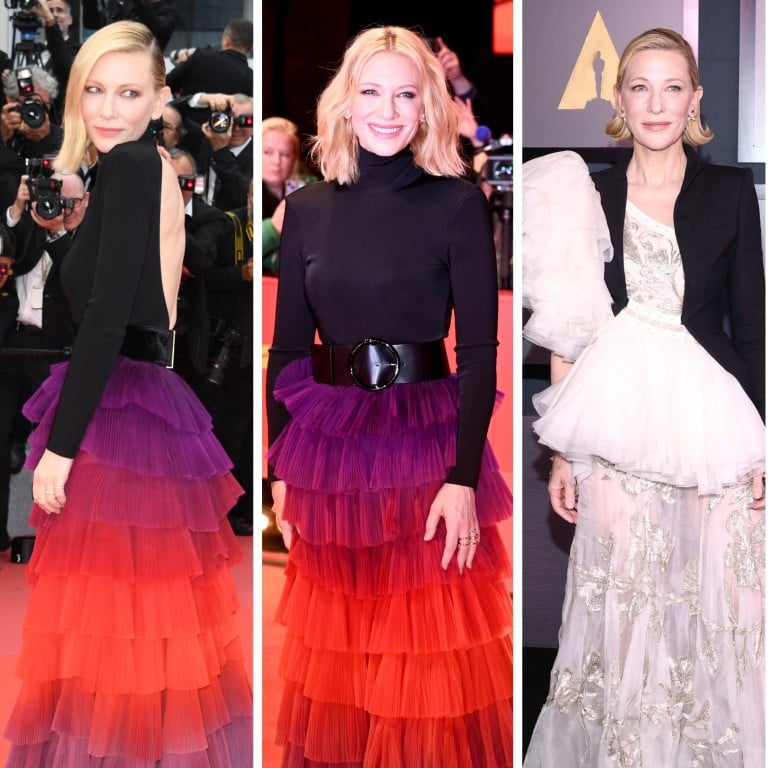 Cate Blanchett’s best red carpet rewears include looks from Givenchy and Alexander McQueen, both worn twice as the Oscar-winning actress walks the talk on sustainability. Photos: AP, AFP, Getty