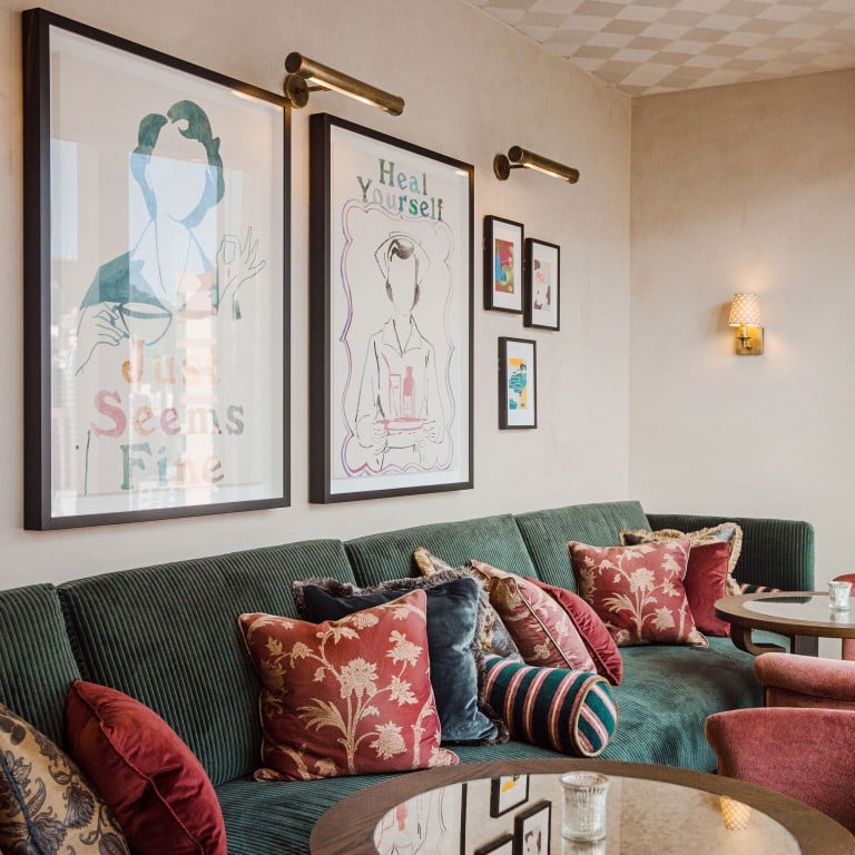 Artsy indulgence for those in the know: inspiring artworks line the walls of the Club Space at Soho House Hong Kong. Photos: Handout