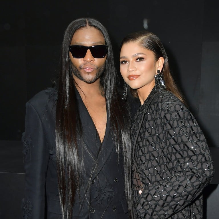 Law Roach and Zendaya attend the Valentino womenswear spring/summer 2023 show as part of Paris Fashion Week in October 2022, in Paris, France. Photo: WireImage