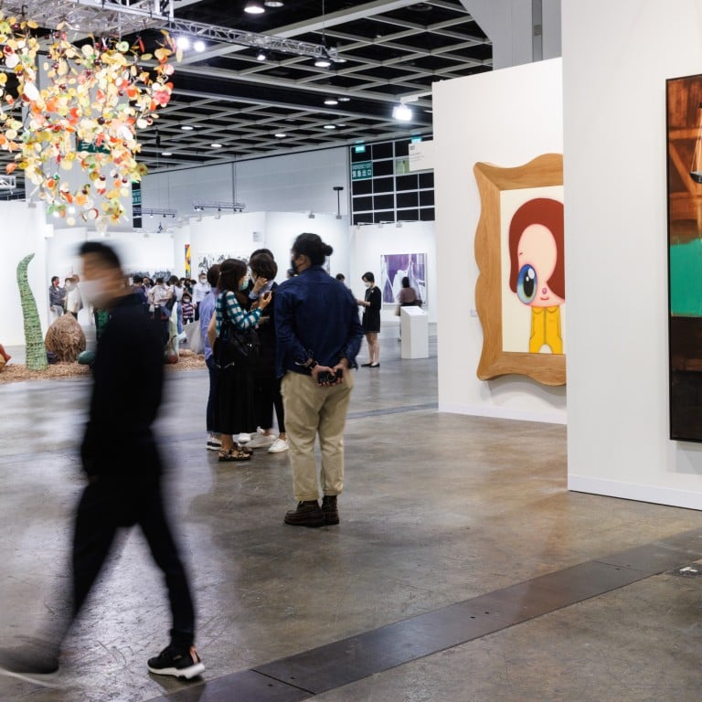 Art Basel Hong Kong returned to a hybrid format in 2021, and is preparing for its biggest physical event yet in 2023. Photo: LightRocket via Getty Images