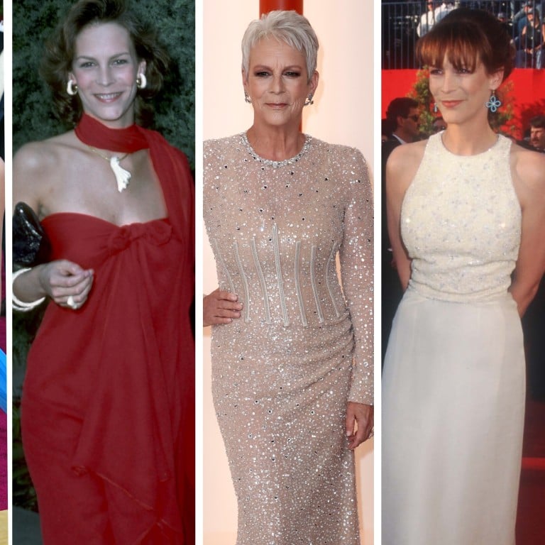 Jamie Lee Curtis has attended the Oscars since 1974 and sported some memorable fashion looks over the years. Photos: Getty Images, EPA