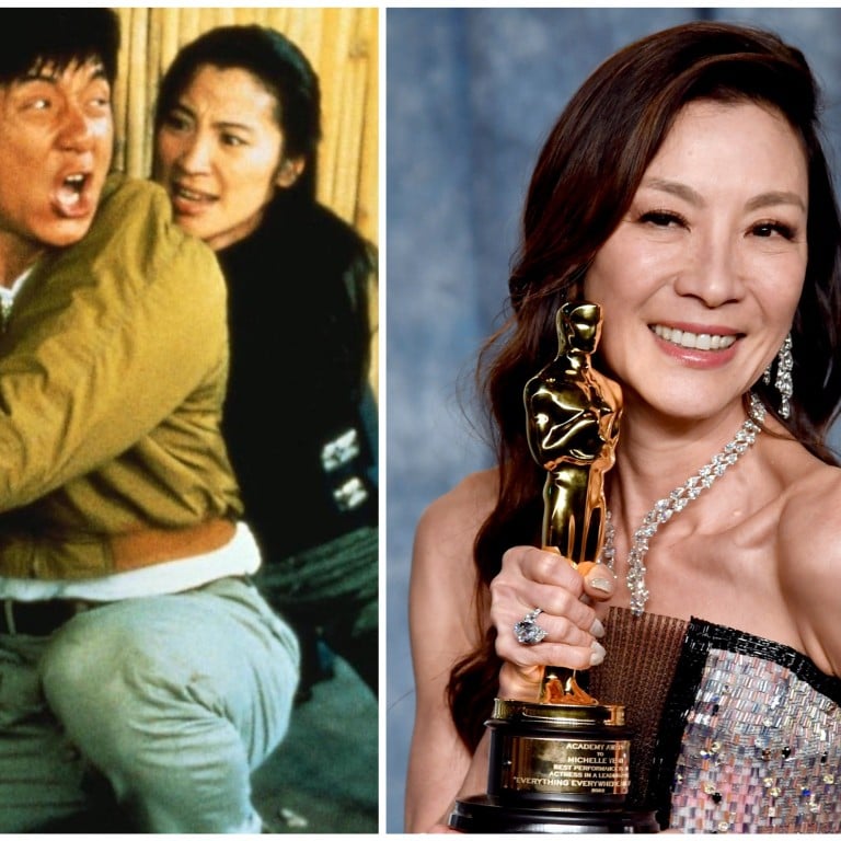 Michelle Yeoh got her first big break in Hollywood after starring in Hong Kong action films in the 1980s and 1990s. Photos: AP; Golden Harvest