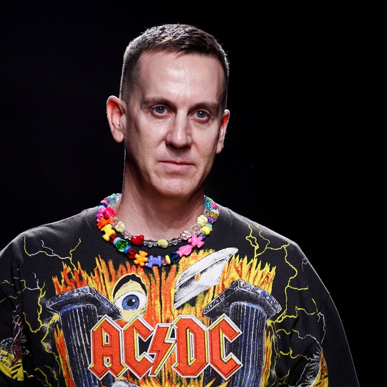 Creative director Jeremy Scott appears at the end of the Moschino’s autumn/winter 2023-2024 collection during Fashion Week in Milan, Italy, on February 23. Photo: Reuters