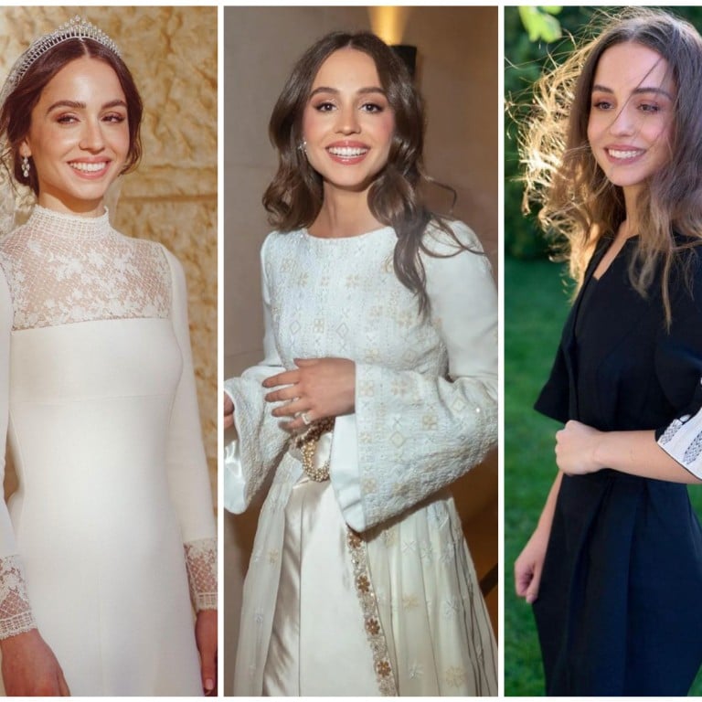 Jordan’s Princess Iman is quickly emerging as a style icon in her own right. Photos: @dior, @queenrania, @eugeniagaravani/Instagram