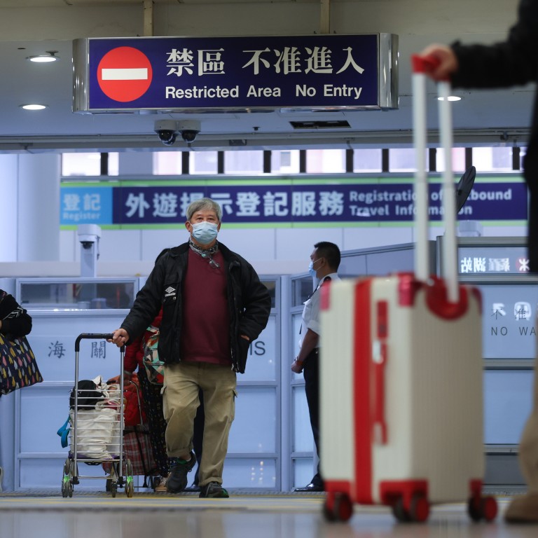 9 million people expected to pass through Hong Kong’s border control