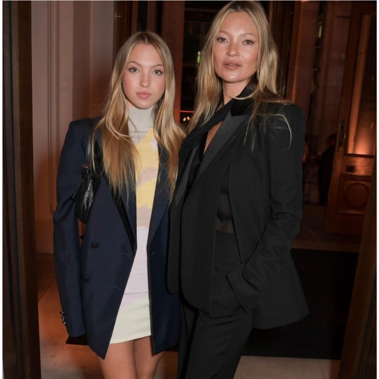 Lila and Kate Moss doing what they do best at The Fendi Set book launch in February 2022 – looking equally glamorous. Photo: @katemossagency/Instagram