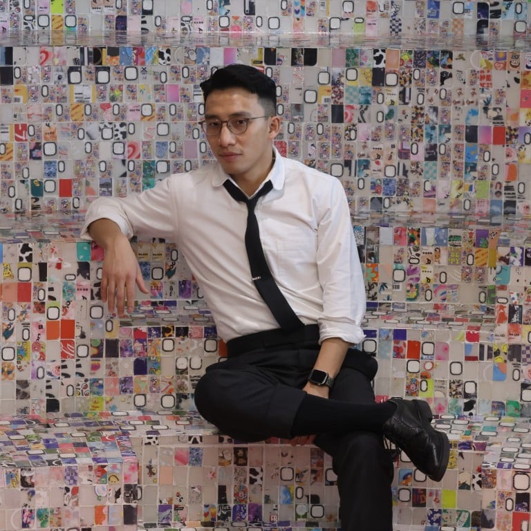 Casetify founder Wesley Ng commissioned Crosby Studios to come up with a brash Gen-Z feel for his company’s new headquarters in Kwun Tong, Hong Kong. Photos: Jonathan Wong