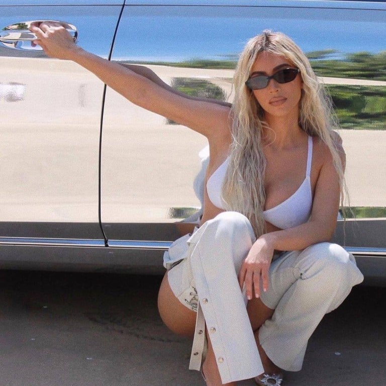 Kim Kardashian has a fleet of luxury cars from a Mercedes Maybach to a Lamborghini Urus Mansory. Photo: @platinum_group/Instagram