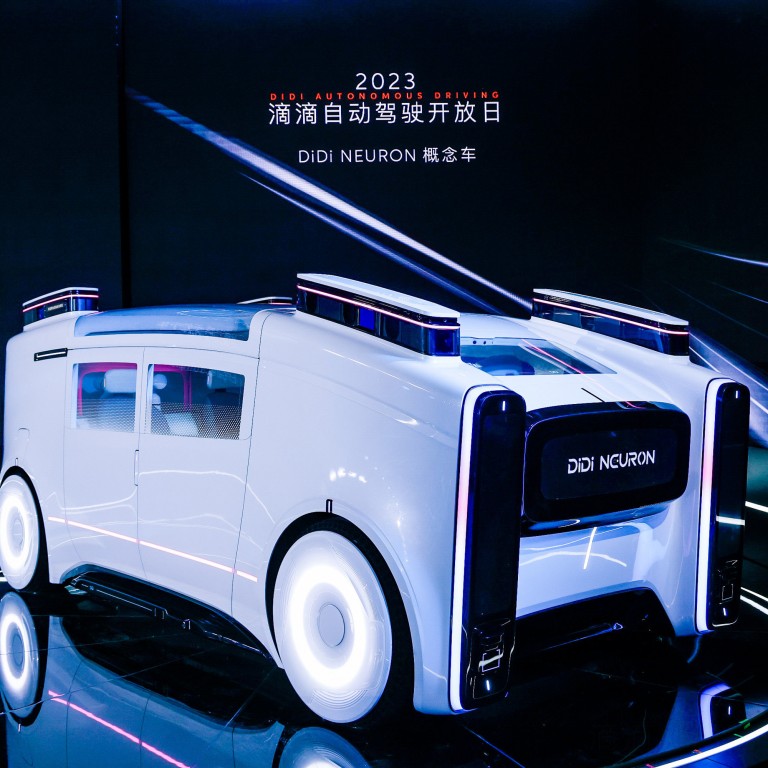 Chinese Ride Hailing Giant Didi Chuxing Unveils Robotaxi Concept Car After Years Of Development