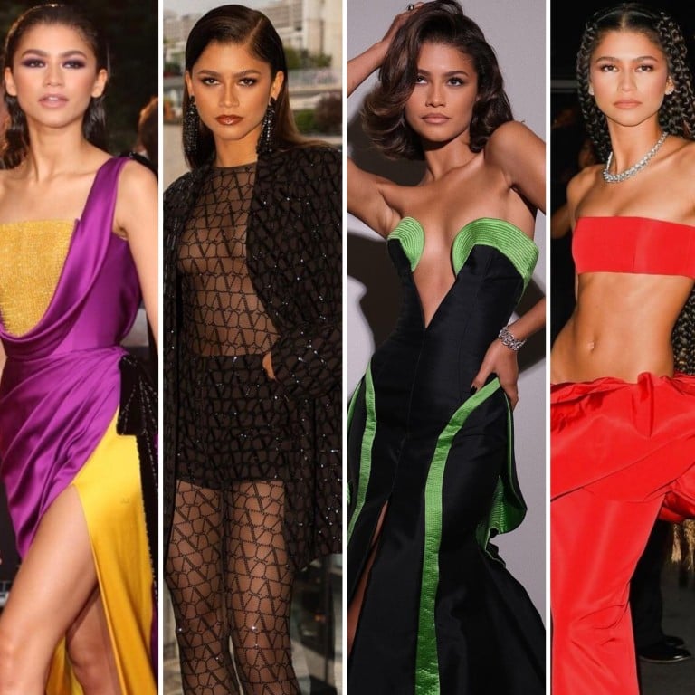 Zendaya rocks some of the boldest looks in fashion. Photos: @zendaya/Instagram, AP