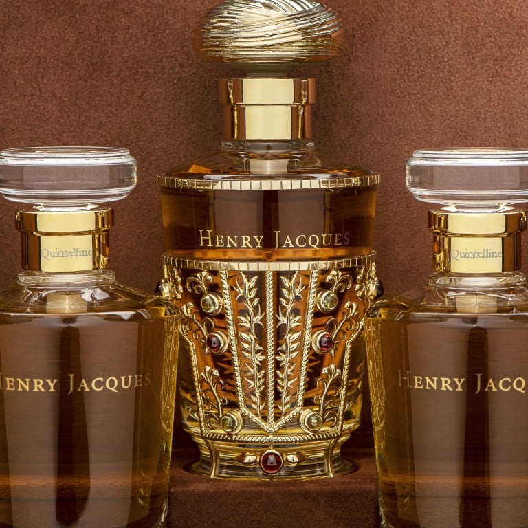 The height of luxury: a bespoke fragrance chest by Henry Jacques. Photos: Henry Jacques