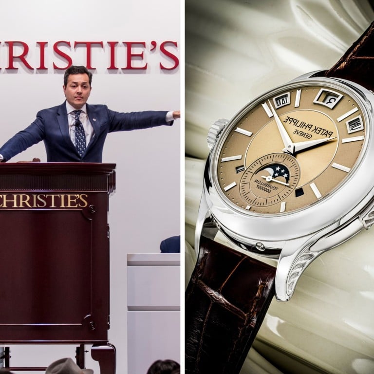 Christie’s Hong Kong will be hosting a record-breaking watch auction on May 26, at the Hong Kong Convention and Exhibition Centre. Photo: Christie’s, Getty Images