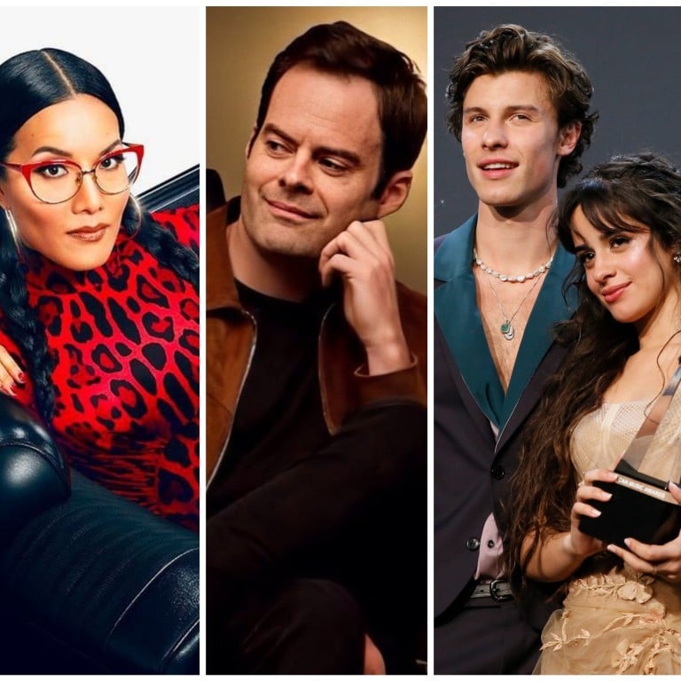 Ali Wong and Bill Hader, Shawn Mendes and Camila Cabello, and Nelly and Ashanti are celebrity couples who have all gotten back together after time apart. Photos: Getty Images, Handout