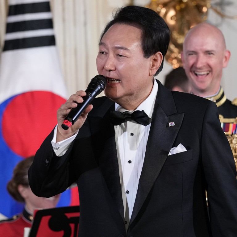 South Korea’s Yoon Sings ‘American Pie’ At White House State Dinner ...