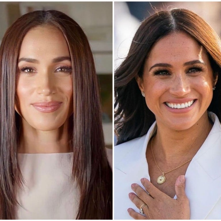 Meghan Markle has resurfaced with an ultra sleek new look. Photos: @about_meghanmarkle, @meghan_markle_page/Instagram