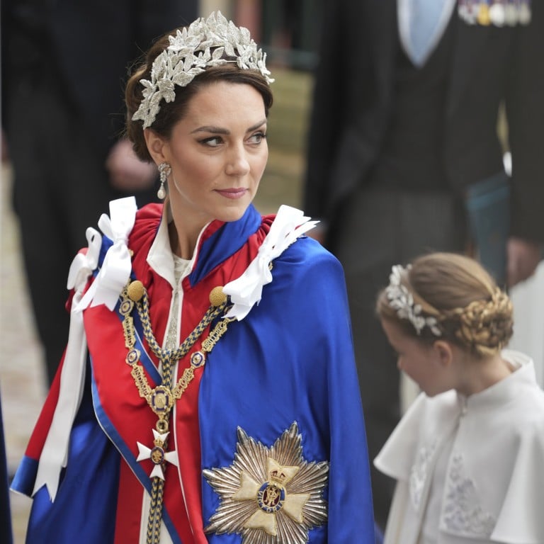 Princess of Wales, Kate Middleton, arrives for the coronation of King Charles in London, on May 6. Photo: AP