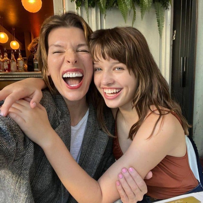Milla Jovovich celebrating her daughter Ever Gabo Anderson’s 15th birthday in November 2022. Photo: @millajovovich/Instagram