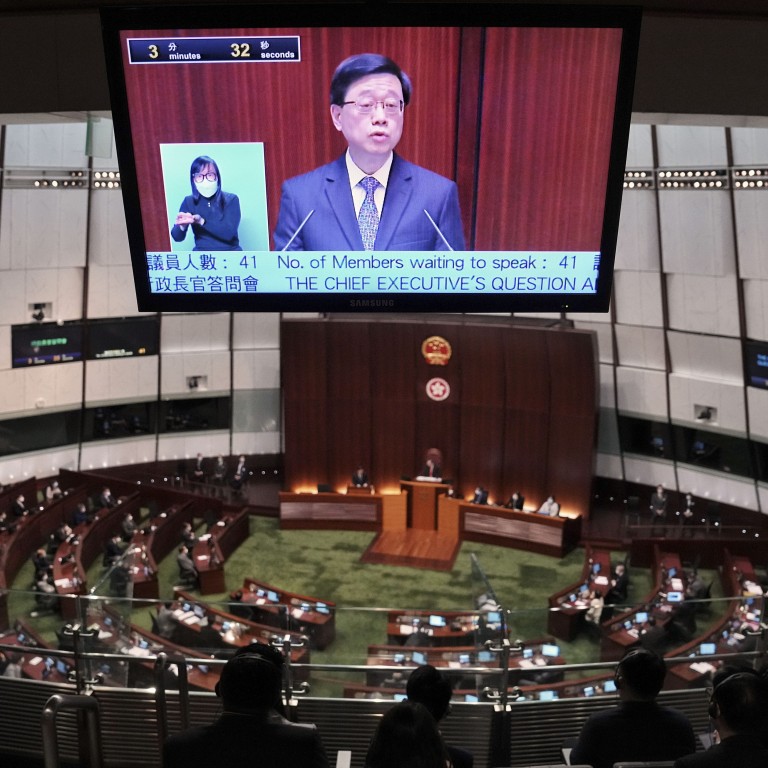 Televised Session Where Hong Kong s John Lee Takes Questions From televised-session-where-hong-kong-s-john-lee-takes-questions-from