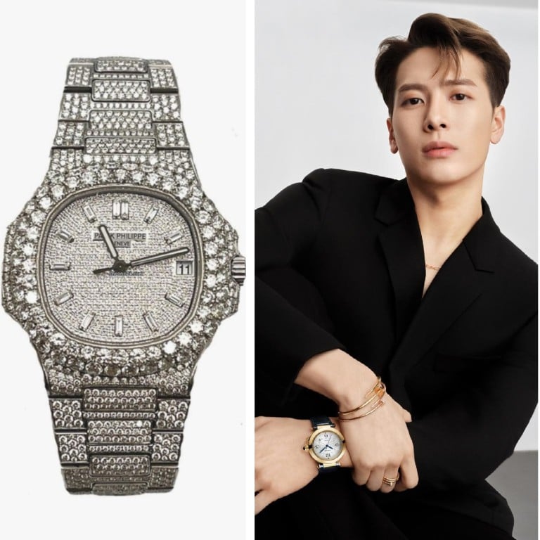 Jackson Wang boasts an enviable watch collection, including pieces by Patek Philippe and Cartier. Photos: Chrono24, Cartier, @jacksonwang852g7/Instagram