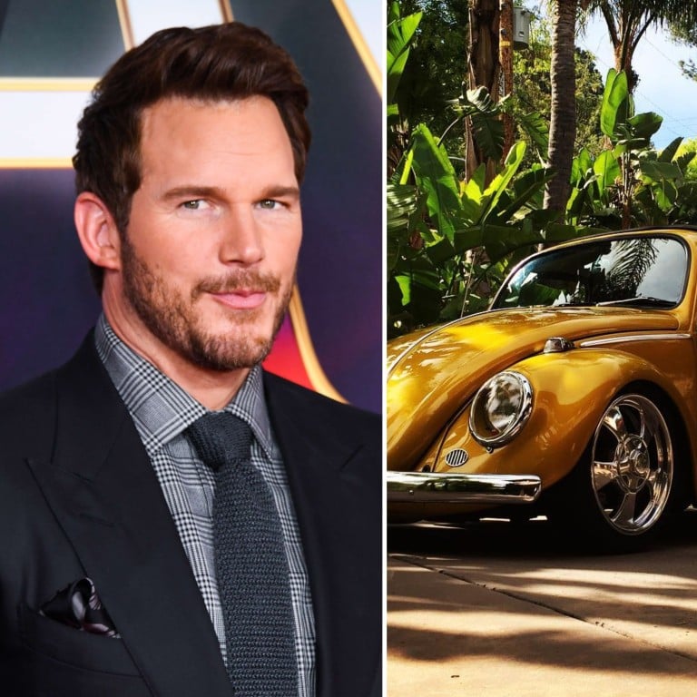 Chris Pratt has earned millions during his time in the limelight – and splurges on fancy cars and his engagement ring for Katherine Schwarzenegger (left). Photos: @prattprattpratt/Instagram; AFP
