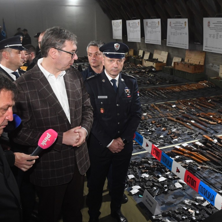 Guns, grenades and rocket launchers among 13,500 weapons surrendered in  Serbia : NPR