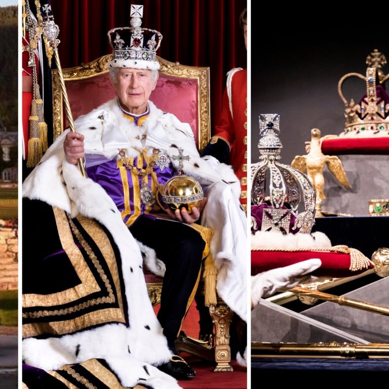 King Charles ascended to the throne at his coronation on May 6. Photos: @balmoral_castle/Instagram, AP, Getty Images