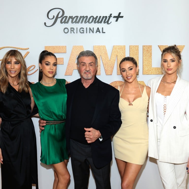 The Stallone family – Sylvester, his wife Jennifer and his daughters Sophia, Sistine and Scarlet Rose – are starring in new reality series The Family Stallone. Photo: Getty Images