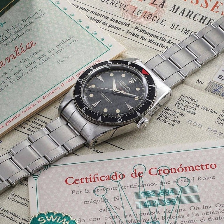 The Rolex Milgauss was originally made for Cern scientists, hence its nickname as a watch for nerds. Photo: @phillipswatches/Instagram