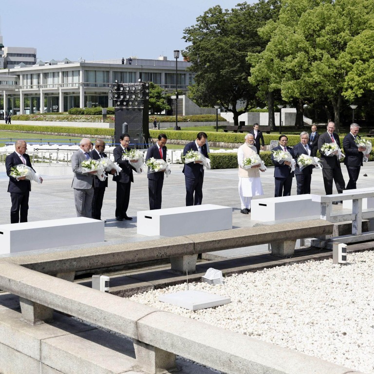 Japan, South Korea Leaders Pray At Memorial For Korean Atomic Bomb ...