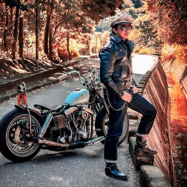 Hong Kong actor and singer Louis Cheung is an avid motorbike collector. Photo: @louischeung2013/Instagram