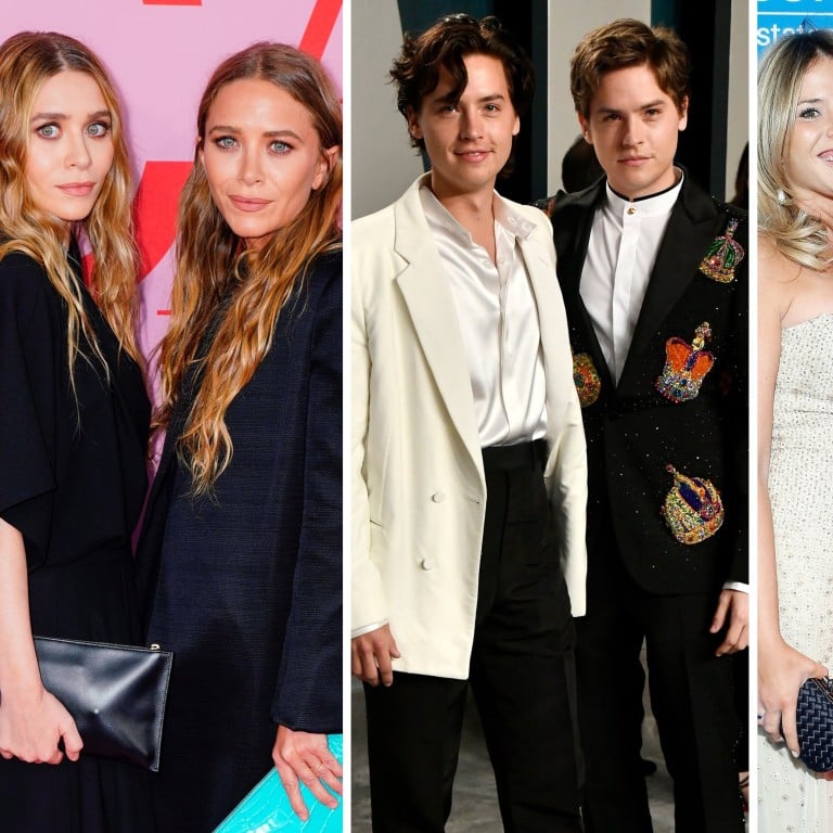Twins like Mary-Kate and Ashley Olsen, Cole and Dylan Sprouse and Jenna Bush Hager and Barbara Pierce Bush, have all found success in their respective fields. Photos: Getty Images