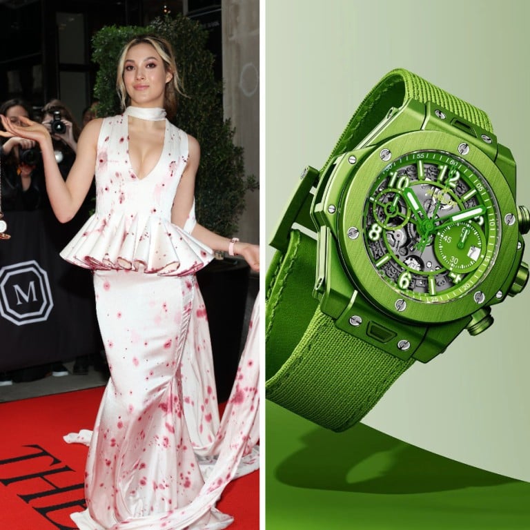 Eileen Gu sporting two IWC pieces at the Met Gala; Hublot’s Big Bang with case made of Nespresso capsules; Ilaria Resta is Audemars Piguet’s new CEO; and a Patek Philippe 1518 is slated to be auctioned for an estimated US$4.5 million. Photos: Handout