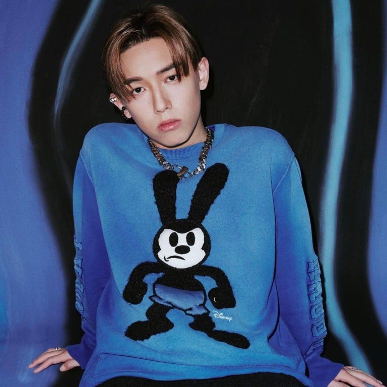 MC Cheung wearing a Disney x Givenchy jumper. Much to fans delight, the 26-year-old is still single. Photo: @mccheung1201/Instagram