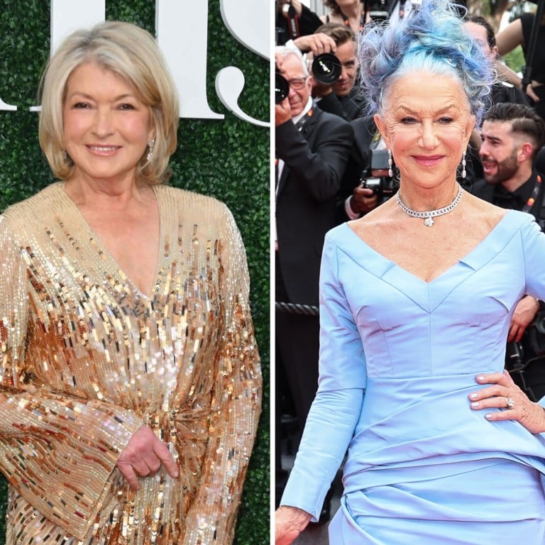 Martha Stewart and Helen Mirren looking fabulous on the red carpet at recent events. Photos: EPA/AFP