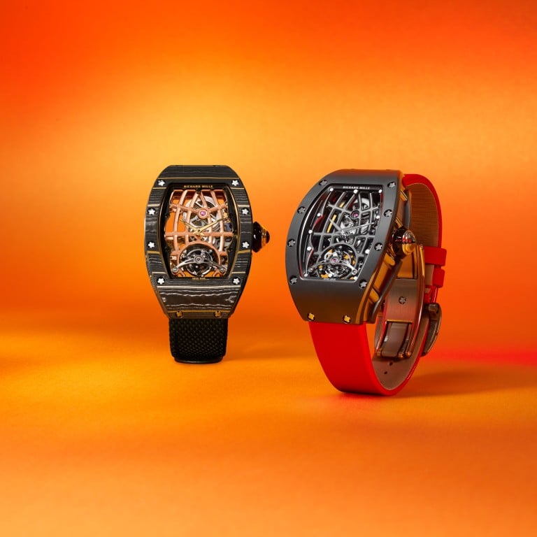 Richard Mille releases two new automatic tourbillon timepieces with a slimline aesthetic, RM 74-01 and RM 74-02. Photos: Richard Mille