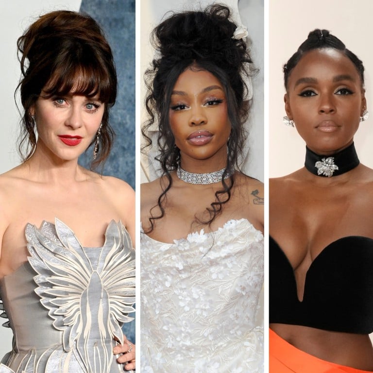 Helen Mirren, Zooey Deschanel, SZA and Janelle Monáe all share a love of thrifting. Photos: Getty Images; AP; EPA-EFE
