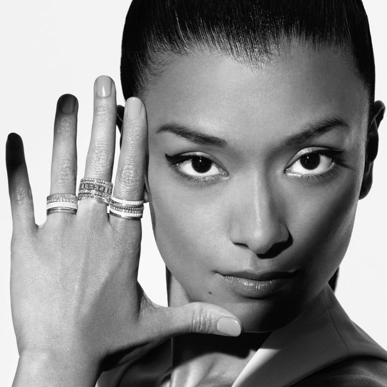 Experts and influencers share how to stack rings, necklaces and bracelets, such as these Quatre rings by Boucheron. Photo: Boucheron