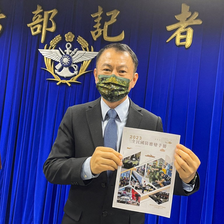 Taiwan defence handbook advises public on ‘wartime responses’, nuclear attacks South China
