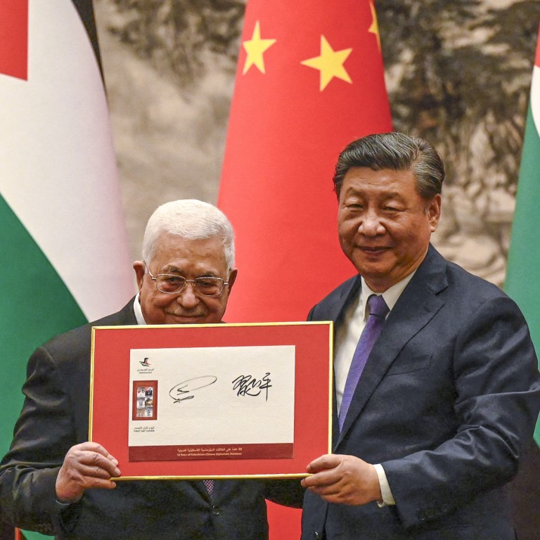 China's Xi meets Palestinian leader Abbas, offers 3-point proposal for 'lasting solution' to conflict with Israel | South China Morning Post