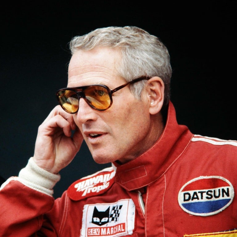 (FILES) In this photograph taken on June 9, 1979, US actor and driver Paul Newman looks on during the 24 Hours of Le Mans car race at Le Mans, north-western France. Stars of the cinema and the TV have been key players in the long and glorious history of the 24 Hours of Le Mans, which celebrates its 100th anniversary on May 26, 2023. (Photo by AFP)