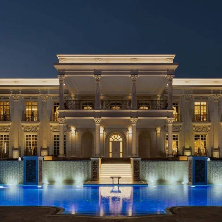 “Only 10 people in the world” can apparently afford Dubai’s “Marble Mansion” – a 5-bed palace built with more than US$20 million of Italian stone and decorated with 700,000 sheets of gold leaf. Photo: Sotheby’s