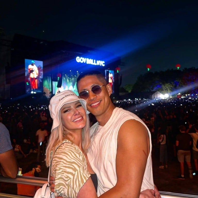 Vanderpump Rules star Ariana Madix with her new love interest, fitness coach Daniel Wai. Photo: @thestrongwai/Instagram