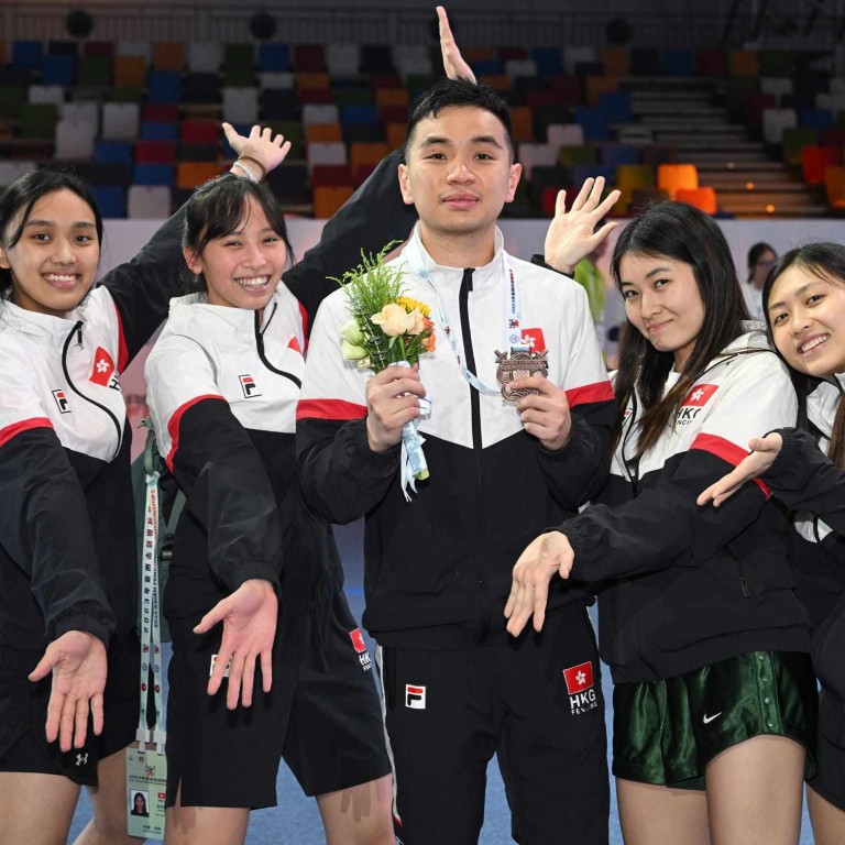 Chi Kin Yeung Yeung Chi-ka snatches shock fencing bronze at Asian Championships as ...
