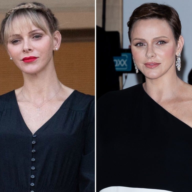 Princess Charlene of Monaco is sporting a new hairstyle these days, bidding goodbye to her iconic blonde pixie cut. Photos: Getty Images, @princess_charlene_fanpage/Instagram