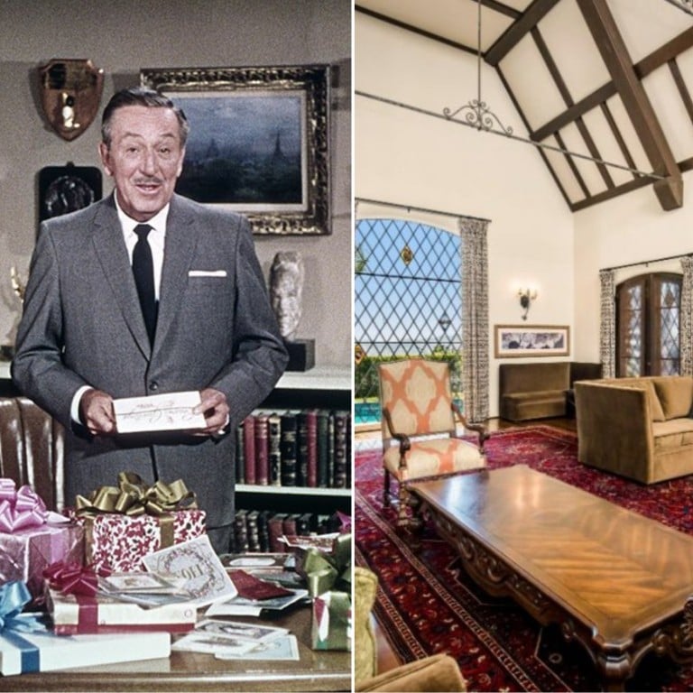 Walt Disney’s former home features a swimming pool and fairy tale-like interiors. Photos: TheLuxLevel; @waltdisneyarchives/Instagram