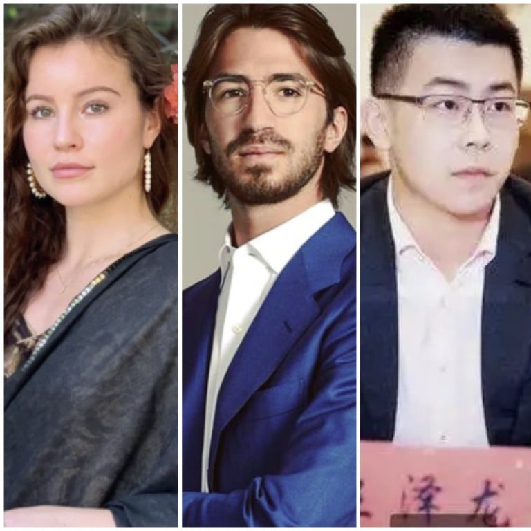 The world’s youngest billionaires Alexandra Andresen, Leonardo Maria Del Vecchio, Wang Zelong and Katharina Andresen. Photos: @alexandraandresen, @leonardo_mdv, @kgandresen/Instagram; Sohu