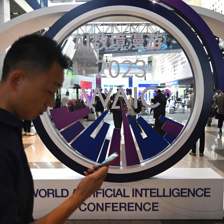 China asserts AI development goals at Shanghai conference as Beijing ...